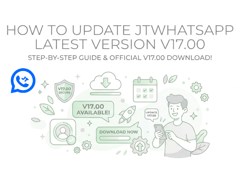 How to Update JTWhatsApp to the Latest Version v17.00?