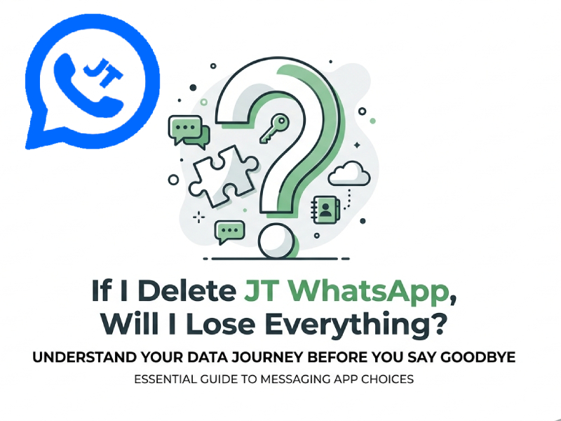If I Delete JT WhatsApp, Will I Lose Everything?