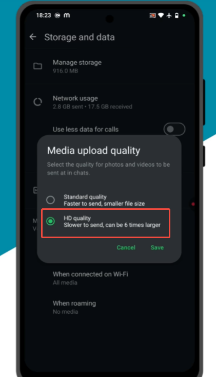 How to Send 4K Media via JT WhatsApp?