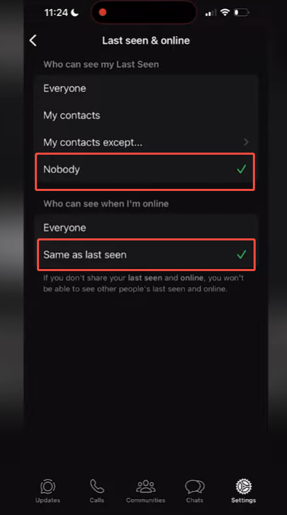 How to Be Invisible on JT WhatsApp?