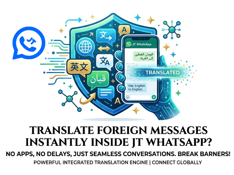 How to Translate Incoming Foreign Messages Instantly Inside JT WhatsApp?