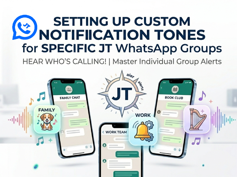 Setting up Custom Notification Tones for Specific JT WhatsApp Groups