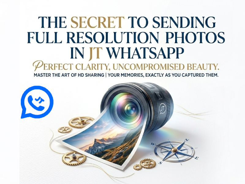 The Secret to Sending Full Resolution Photos in JT WhatsApp