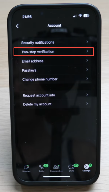 How to Set Up Two-Step Verification in JTWhatsApp?