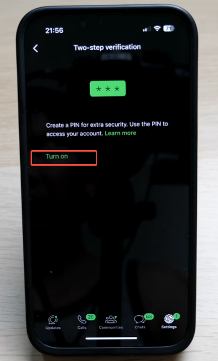 How to Set Up Two-Step Verification in JTWhatsApp?