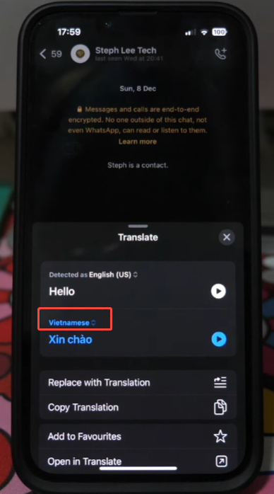 How to Translate Incoming Foreign Messages Instantly Inside JT WhatsApp?