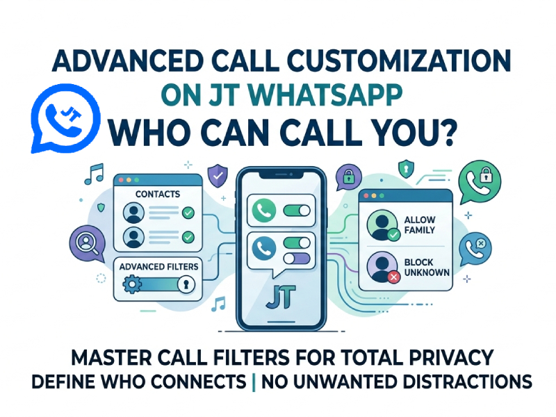 How to Customize Who Can Call You on JT WhatsApp Using Advanced Filters?
