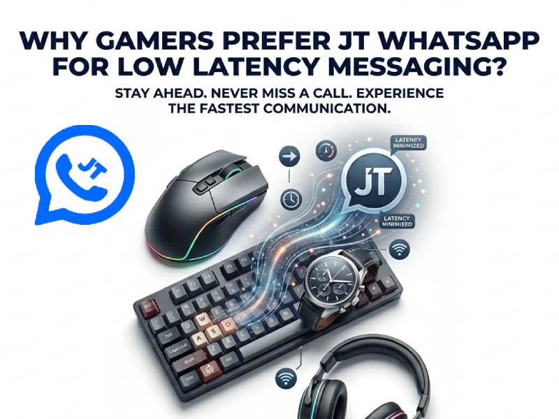 Why Gamers Prefer JT WhatsApp for Low Latency Messaging?