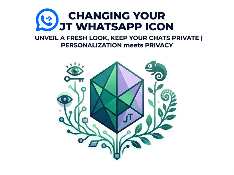 How to Change the JT WhatsApp Launcher Icon to Stay Discreet?