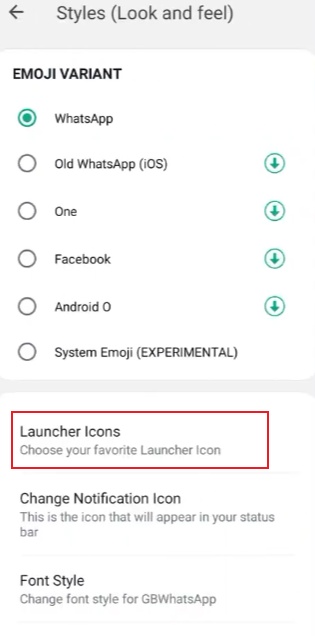 How to change the launcher icon step by step