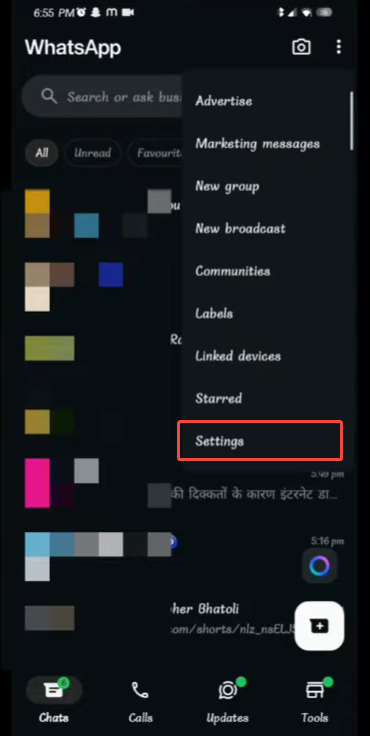 How to Customize Who Can Call You on JT WhatsApp Using Advanced Filters?