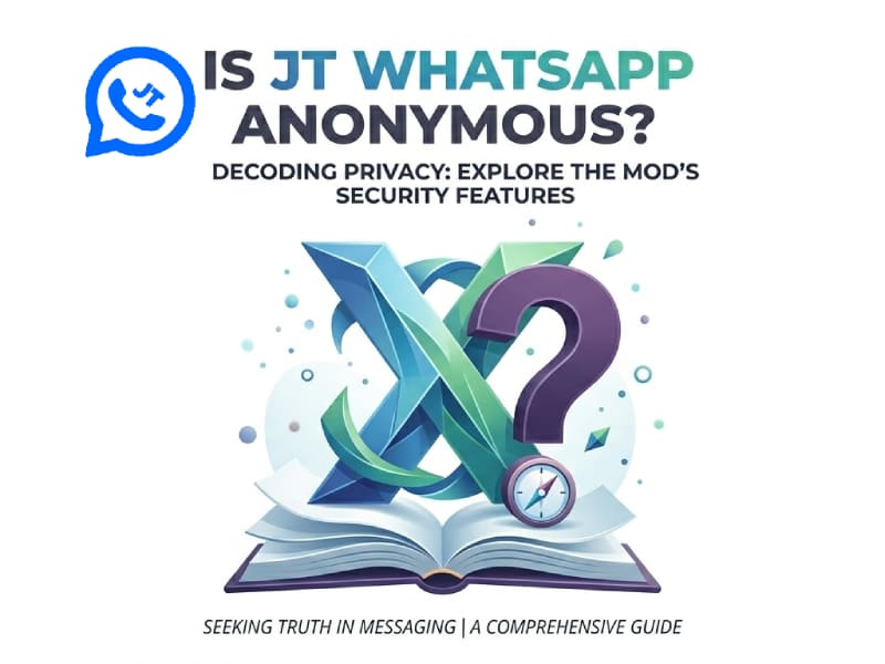 Is JT WhatsApp Anonymous?