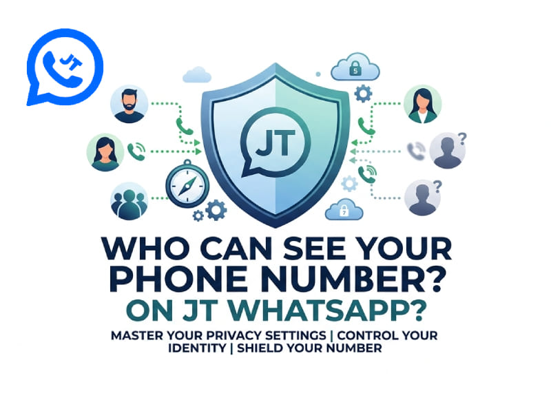 Who Can See Your Phone Number on JT WhatsApp?