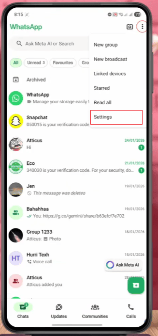 How to Fix the "Waiting for This Message" Error on JT WhatsApp?