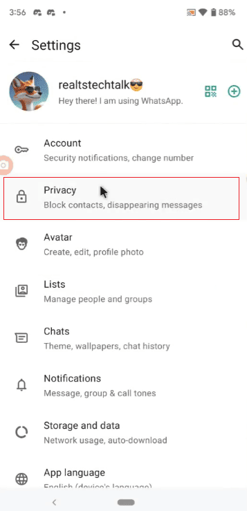 Is JT WhatsApp Anonymous?