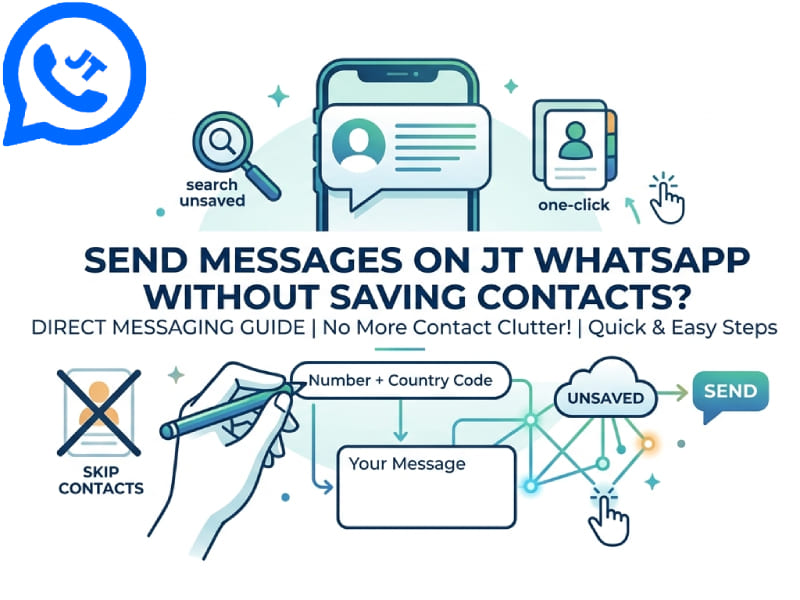 How to Send Messages on JT WhatsApp Without Saving Contacts?