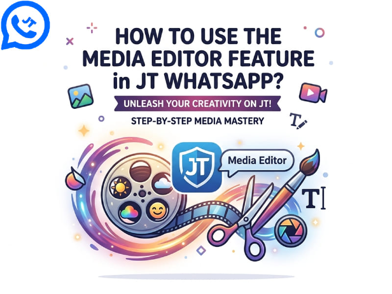 How to Use the Media Editor Feature in JT WhatsApp?