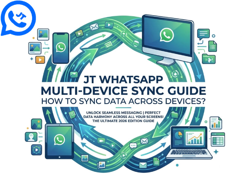 JT WhatsApp Multi-Device Sync Guide: How to Sync Data Across Devices?